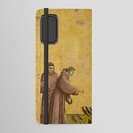 Saint Francis of Assisi Preaching to the Birds by Giotto Android Wallet Case