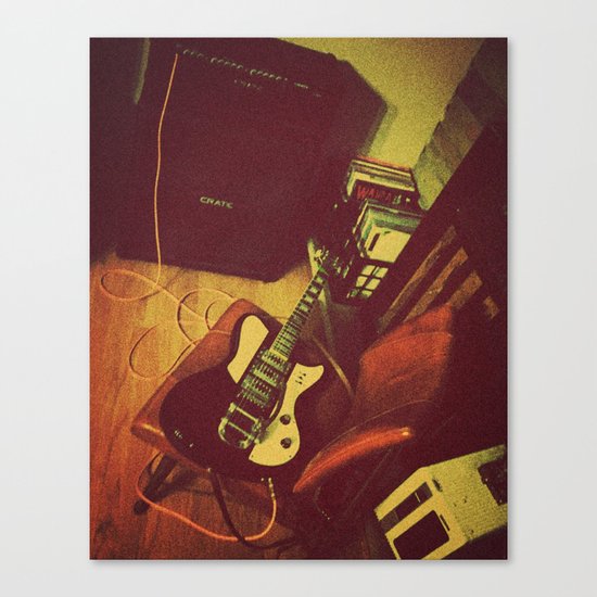 Matilda | Electric Guitar Canvas Print