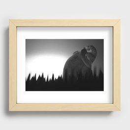 La Traque Recessed Framed Print