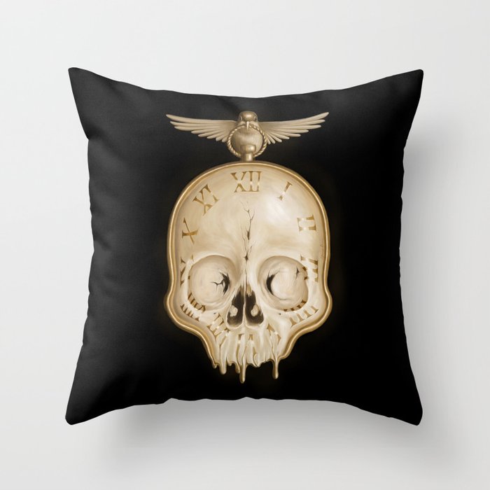 The Consequence of Time Throw Pillow