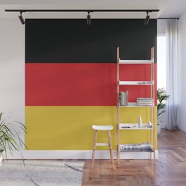 Germany Flag Print German Country Pride Patriotic Pattern Wall Mural