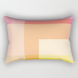 Geometric Shapes 24 | Pastel Rectangular Pillow