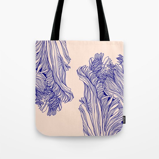 Dark tulip Tote Bag