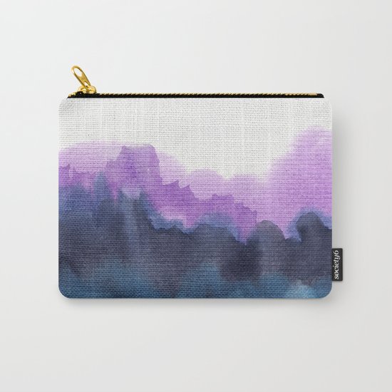 Watercolor abstract landscape 13 Carry-All Pouch