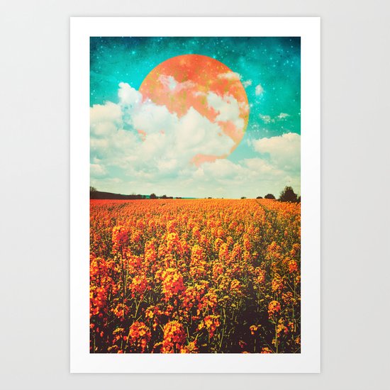 Golden Rush Art Print
