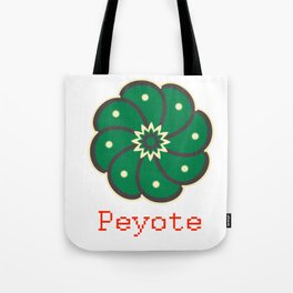 Peyote Cactus Tote Bag