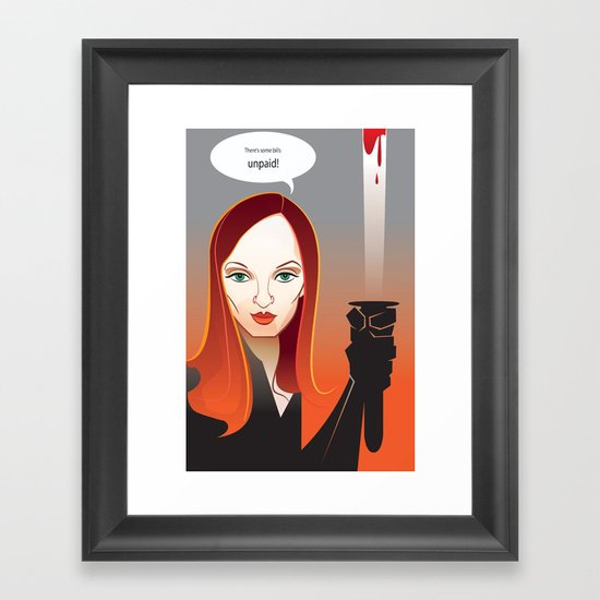 Kill Bill Framed Art Print