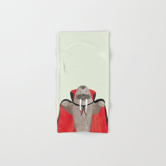 Vampire Walrus Hand & Bath Towel