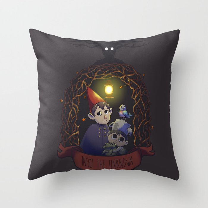 Into the Unknown Throw Pillow