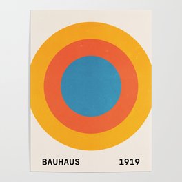 Bauhaus Circles: 1919 Exhibition Poster