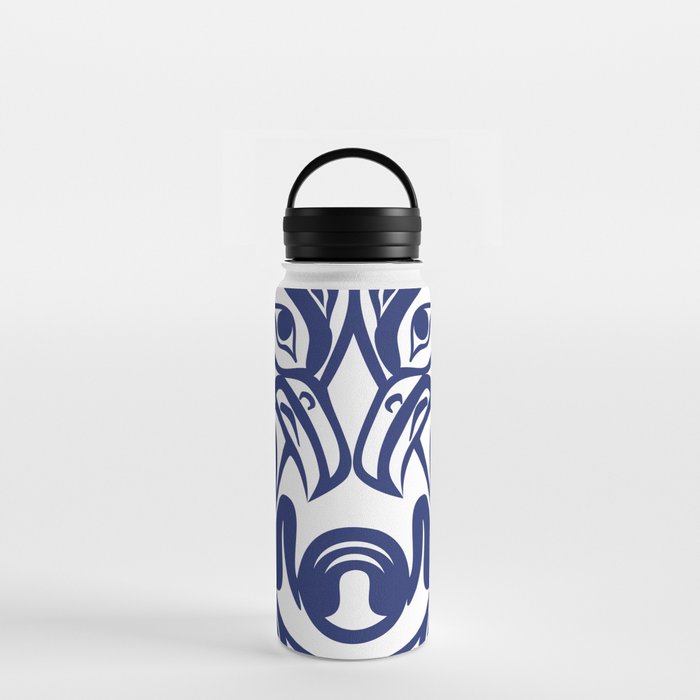 Native American Insulated Water Bottle - Raven (16 oz) - Pacific