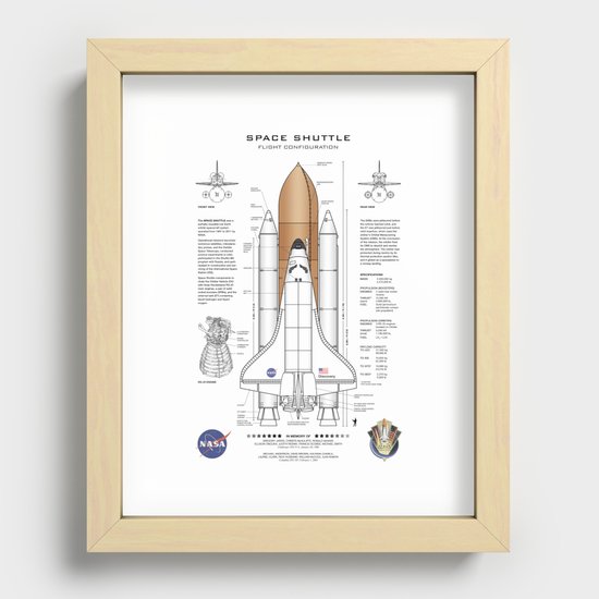 DISCOVER Poster Space Shuttle Poster Print NASA NASA Poster Print 8x10
