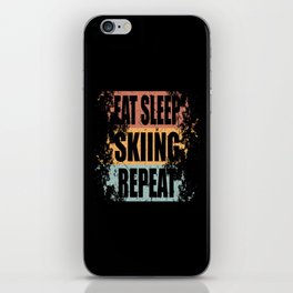 Skiing Saying funny iPhone Skin
