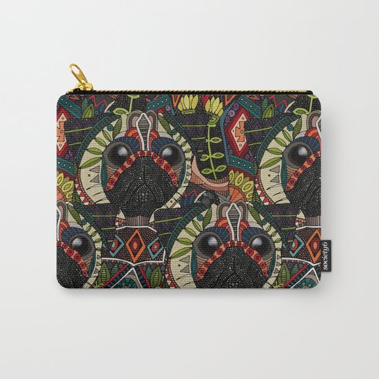 pug love pale dogwood Carry-All Pouch