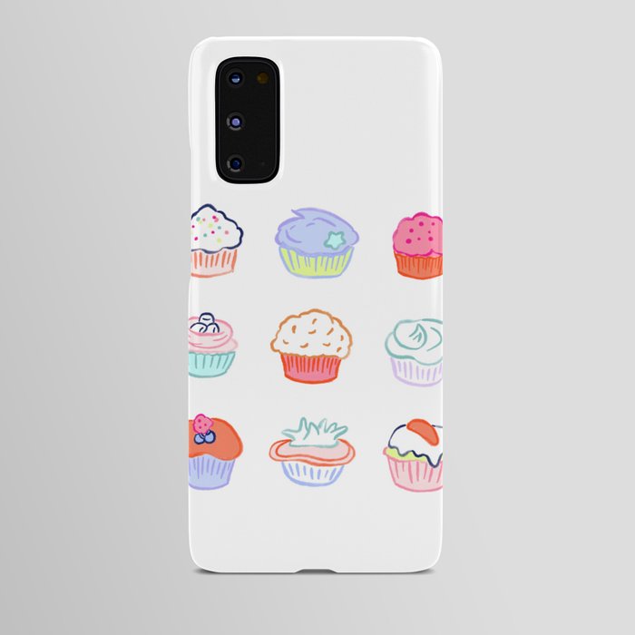 Colorful Muffins Android Case