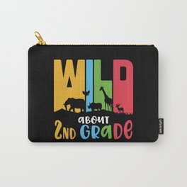 Wild About 2nd Grade Carry-All Pouch
