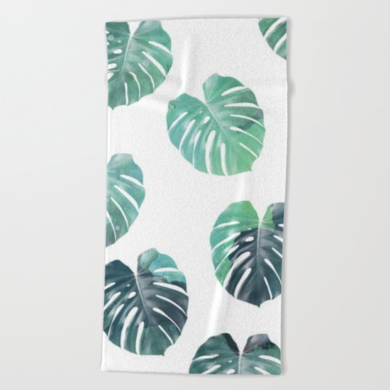 Leafs 2 Beach Towel