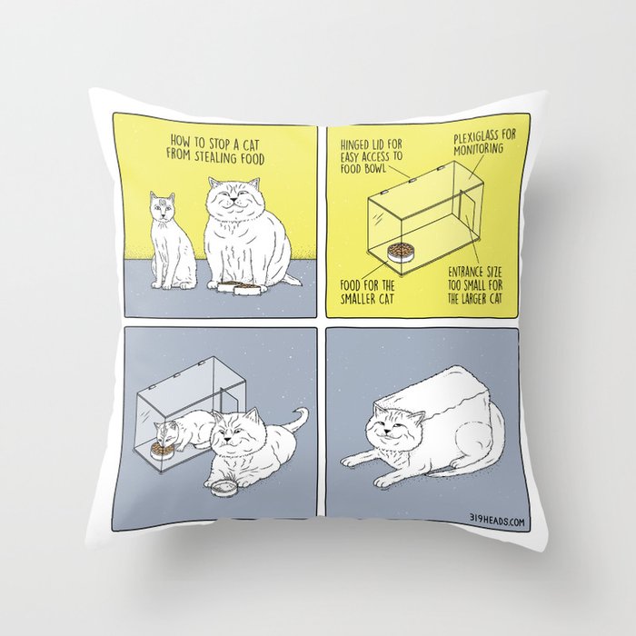 Stop cat sales from stealing food