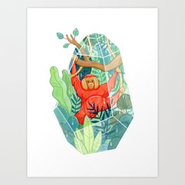 Jungle Terrarium Art Print