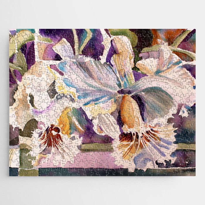 WhiteOrchids Jigsaw Puzzle
