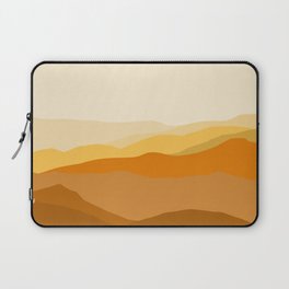 Brown Valley #illustration #drawing Laptop Sleeve