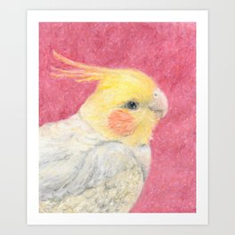 Pretty Birdie Art Print