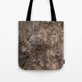 bark pattern of a tree in nature forest Tote Bag