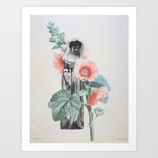 Botanical Bride Art Print