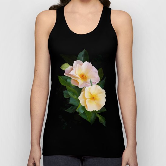 Wild roses Unisex Tank Top