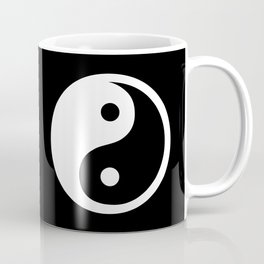 Yin Yang Feng Shui Harmony Black And White Mug
