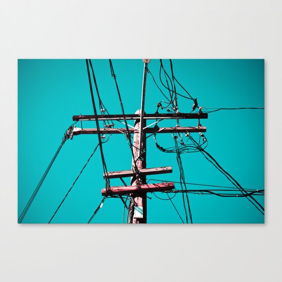 electric avenue Canvas Print
