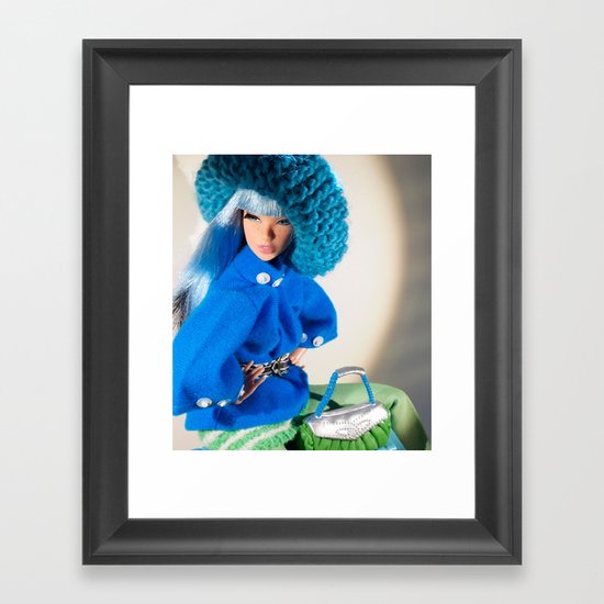 Modular Hues Framed Art Print