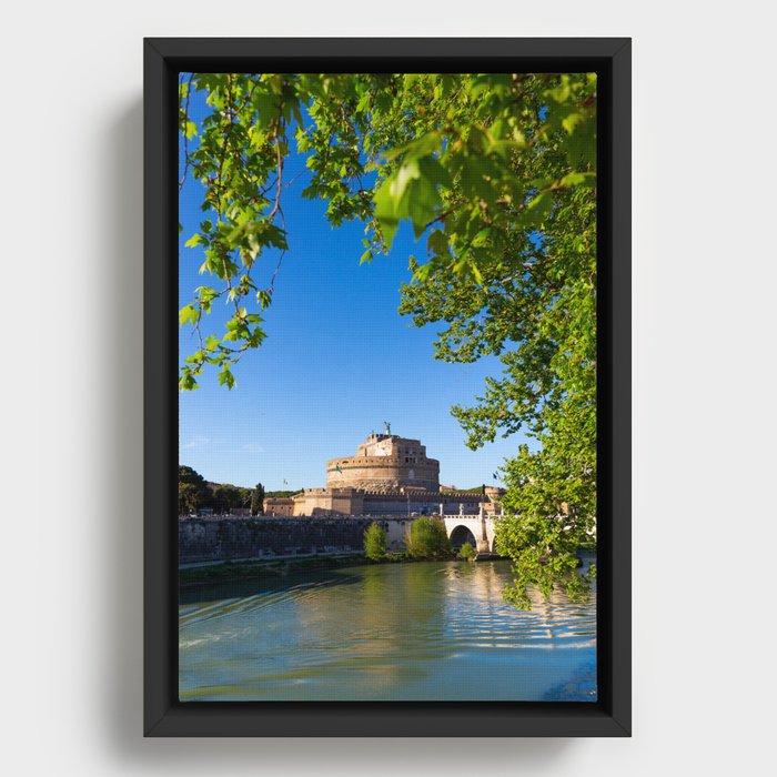 Castel Sant'Angelo - Rome Framed Canvas