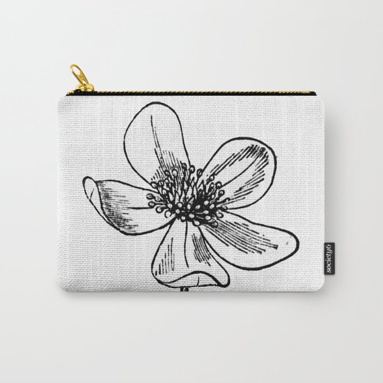 Flower Carry-All Pouch