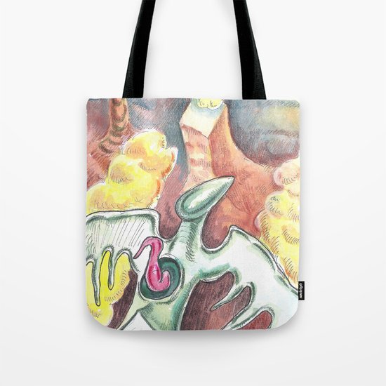 Flying towards nowhere Tote Bag