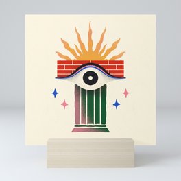 SUN EYE Mini Art Print