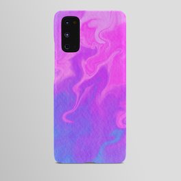 Aesthetic Watercolor Liquid Galaxy 14 Android Case
