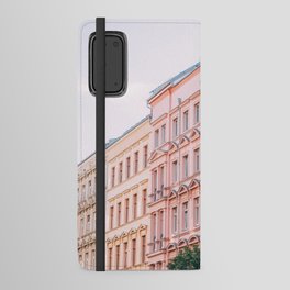 Berlin, Germany, Light Pink Houses Android Wallet Case