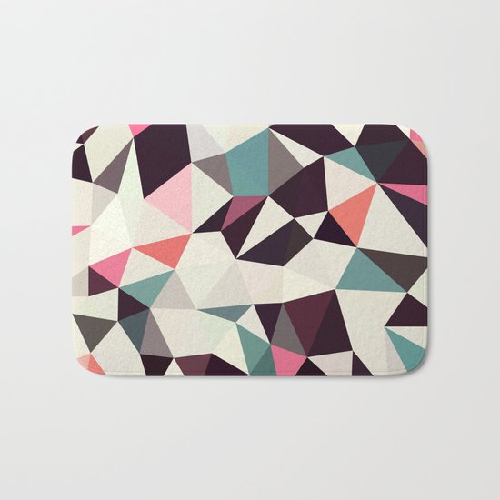 Retro Tris Light Bath Mat