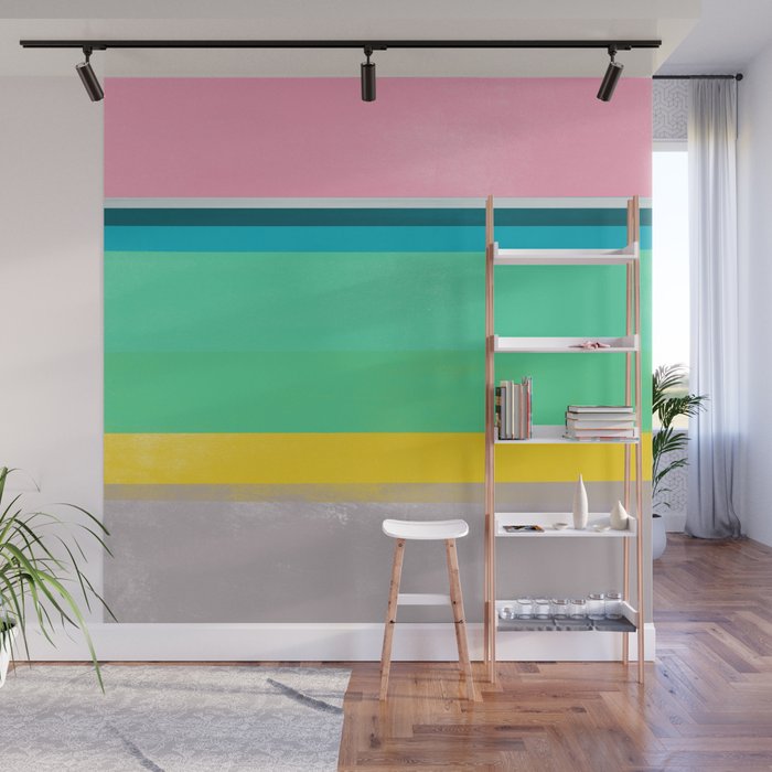 stripe study 17 Wall Mural