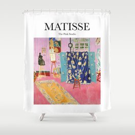 Matisse - The Pink Studio Shower Curtain