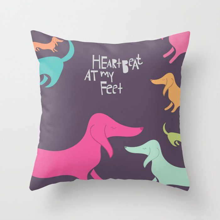 puppy heartbeat pillow