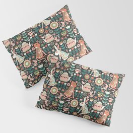 The Mad Tea Party - Spring Night Pillow Sham