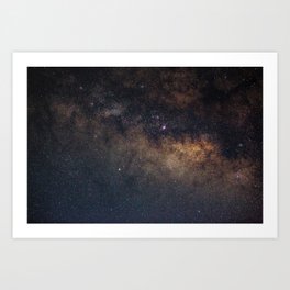 Milky Way Night Sky Art Print