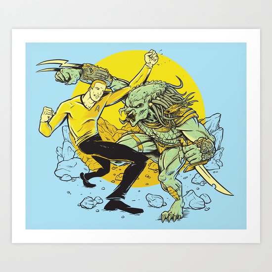 BattleKirk Predactica Art Print