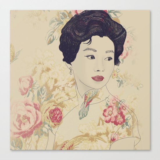 Mrs. Chan Canvas Print