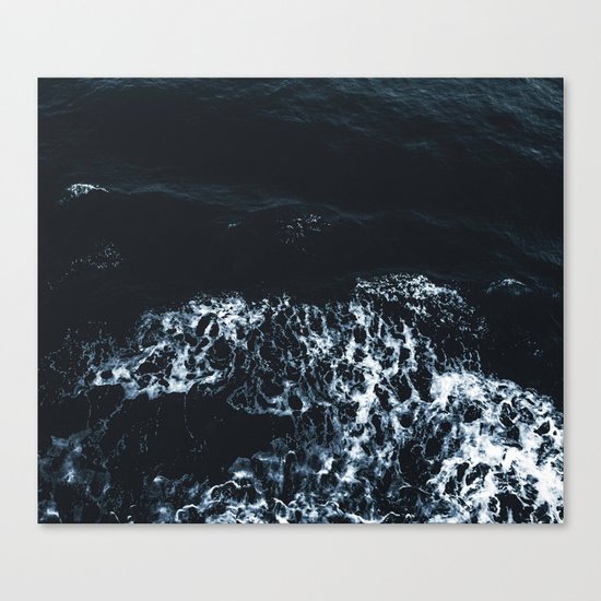 Crash Me With Silence Canvas Print