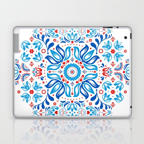 Floral Folk Tale Laptop & iPad Skin