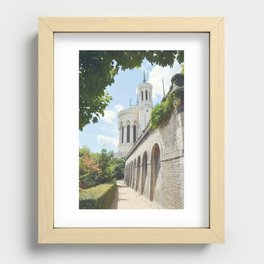 Notre Dame de Fourviere | Basilica of Lyon | France Photography Recessed Framed Print