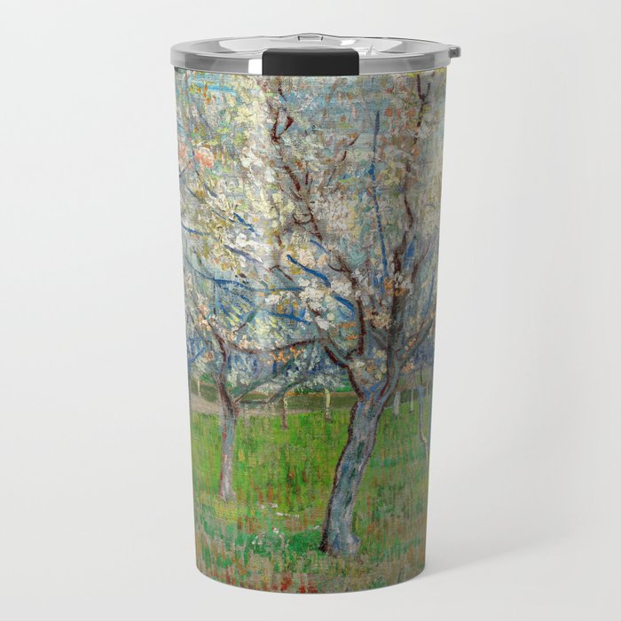 Vincent van Gogh - Pink Orchard Travel Mug